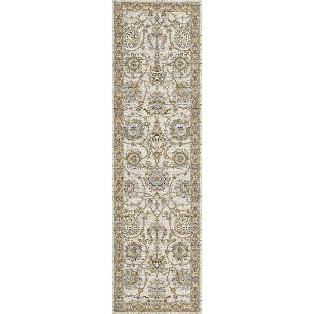 Dynamic Rugs 6903-899 Octo 2.2 Ft. X 7.7 Ft. Finished Runner Rug in Taupe/Multi
